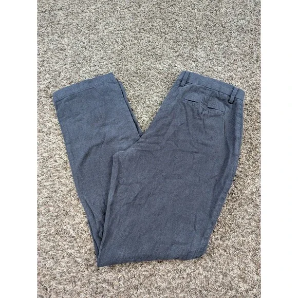 Banana Republic Kentfield Pants Navy Blue‎ Nova Men's Chinos 33/32
