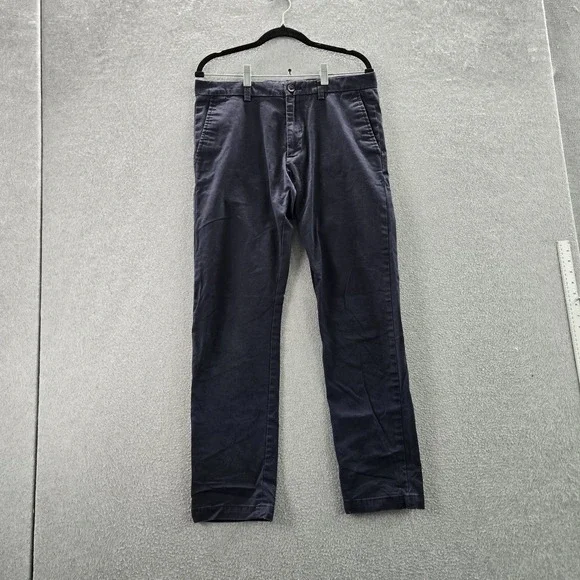 Banana Republic Men Pants 33X32 Blue‎ Chino Fulton Skinny 29