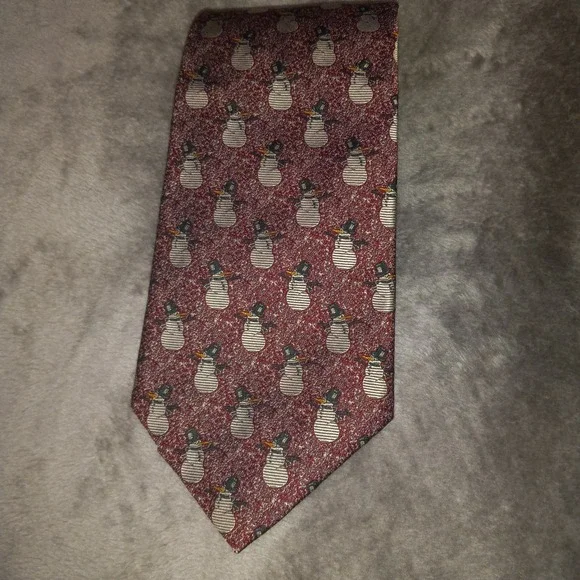 Audrey Buckner 100% European Silk Tie Necktie 4