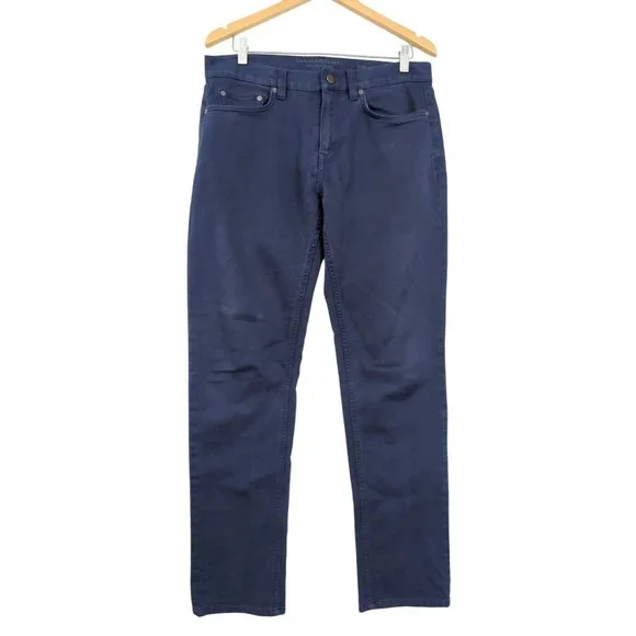 Banana Republic The Traveler Jeans Men 32 Blue Slim Fit 5 Pocket Stretch‎ Casual