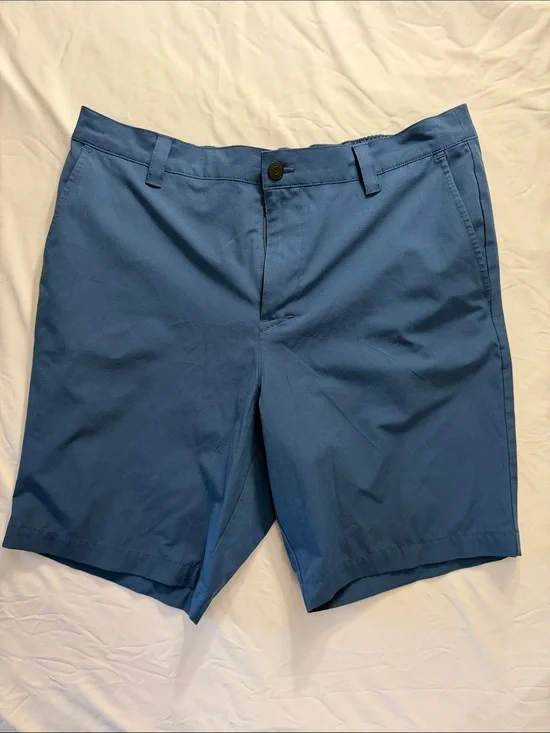 Banana Republic Men's Blue Flat-Front Shorts (0011)