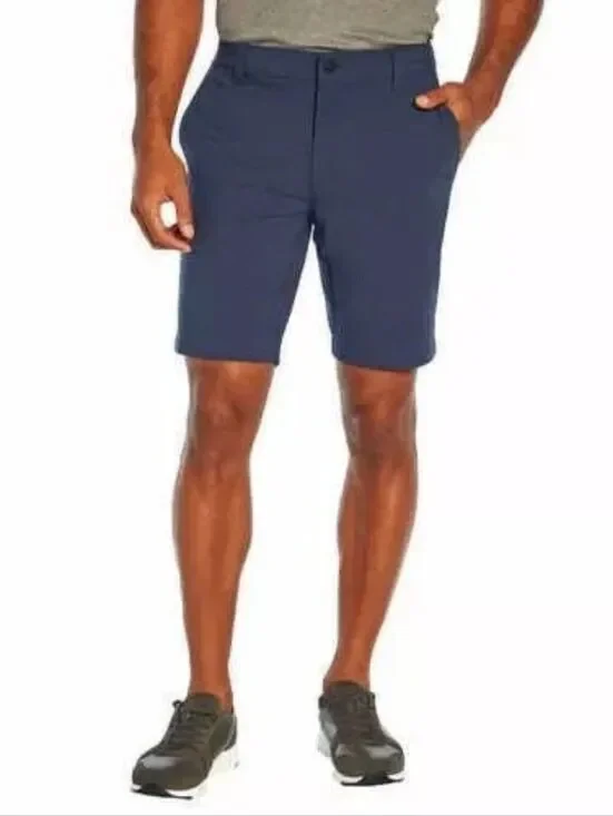 Banana Republic Men's Comfort Elastic Waistband Flat Front Shorts Size 36
