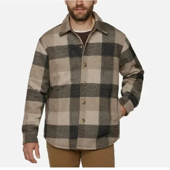 Banana Republic Men's Shirt Jacket - TAN