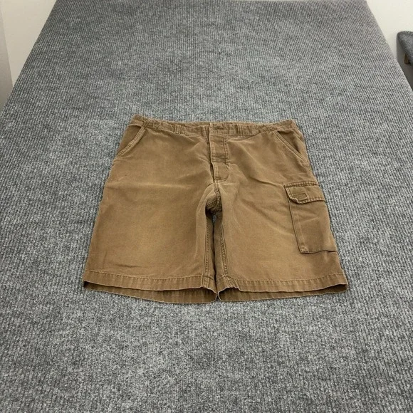 Banana Republic Cargo Shorts Mens 36 Brown Cotton Casual Gorpcore