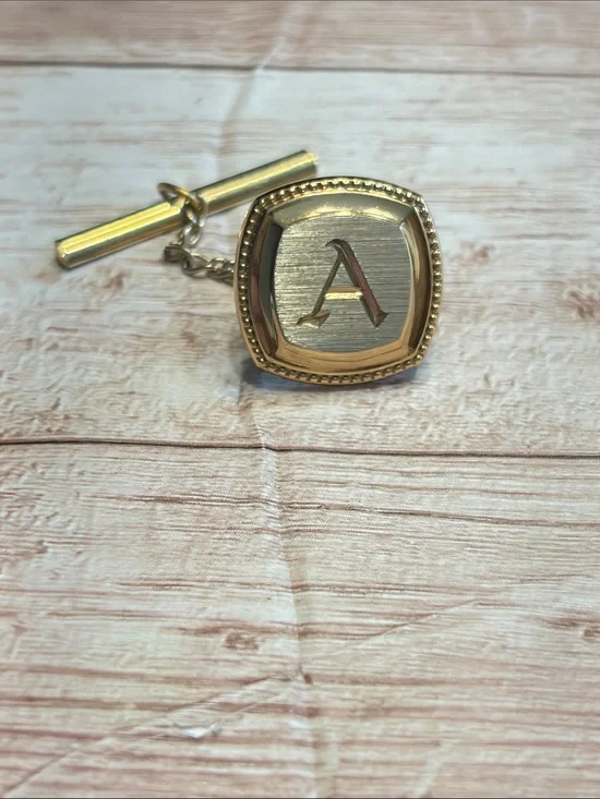Vintage Gold Monogram 