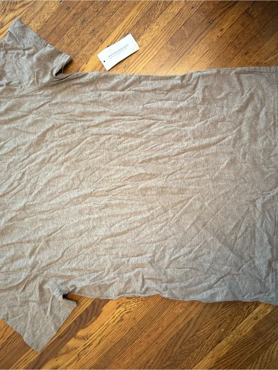 Banana Republic Men's Short Sleeve Crew Tee - Taupe Gray