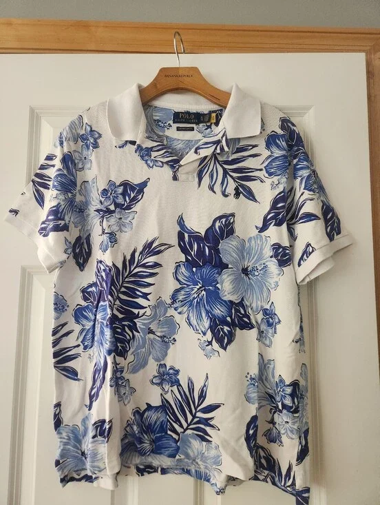 Polo Ralph Lauren with Blue Floral Print