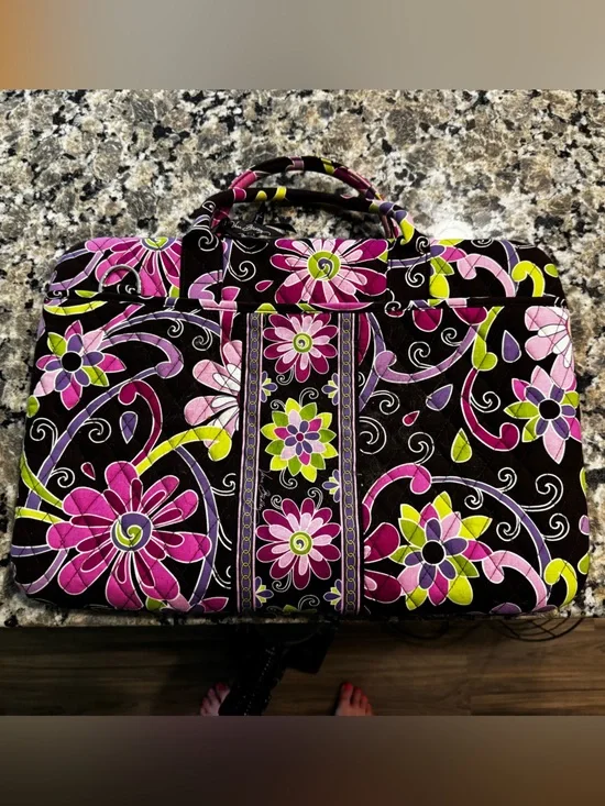 Vera Bradley Hardshell Laptop Case (purple punch)