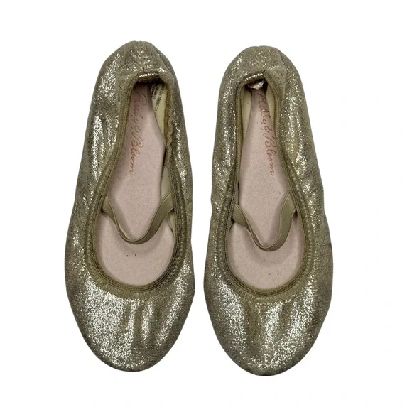 Ruby & Bloom Gold‎ Flats
