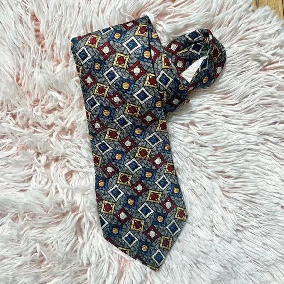 Óscar De La renta tie 100% silk