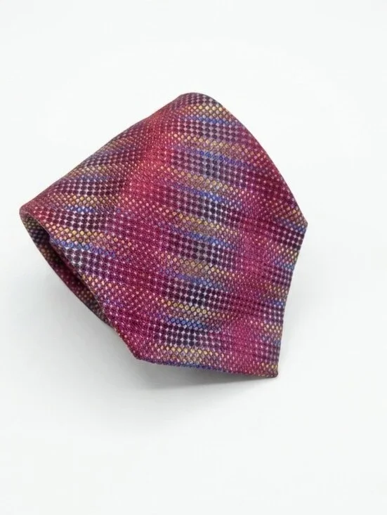 J.Z. Double Black Silk Made In USA Mens Tie Designer Luxury 59in Long Classic