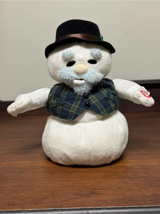 Sam the Snowman plush singing 