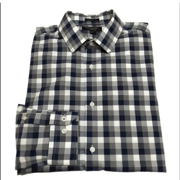 Banana Rebublic Camden Button Up Shirt Mens Large