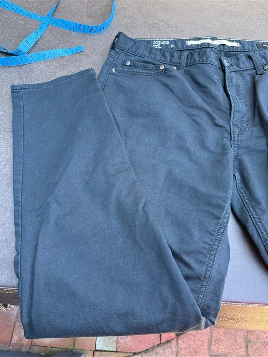 Banana Republic Black Chino Pants - Straight Leg 36x34