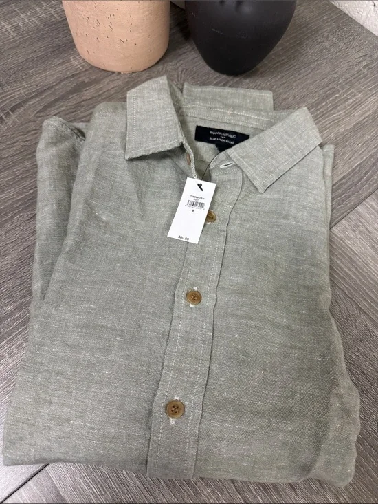 Banana Republic Slim Linen Blend Shirt