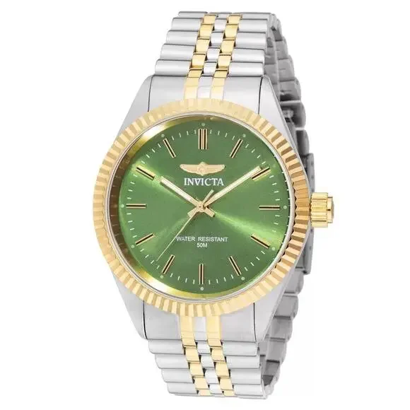 Invicta 49315 Specialty Quartz Green Dial Watch