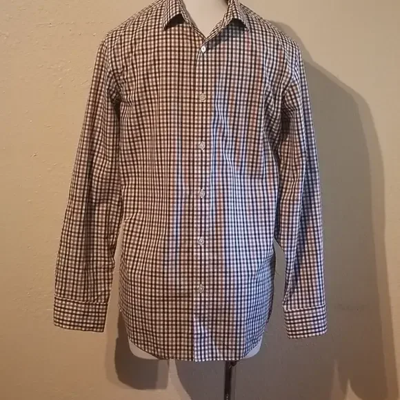 Banana republic button‎ down shirt med
