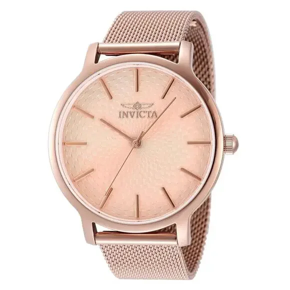 NWT Invicta 48974 Wildflower | 3-Hand | Rose Gold | Women's Watch