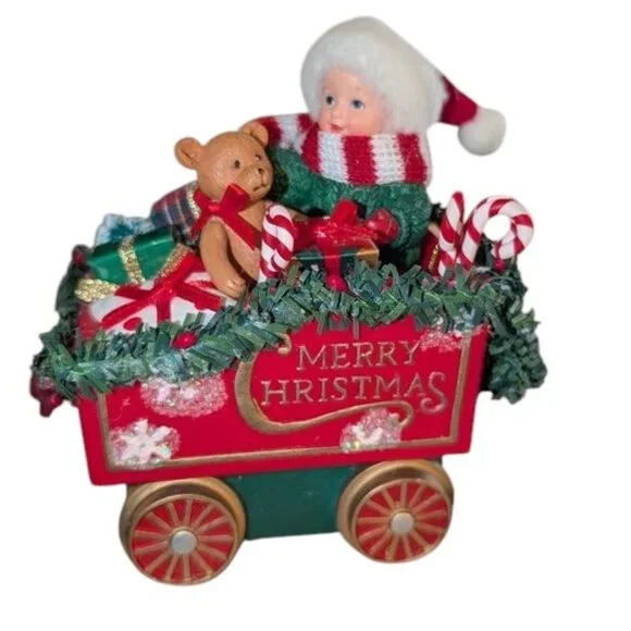 Possible Dreams All Aboard Boy Car Merry Christmas Train Dept 56 Department