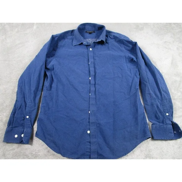 Banana Republic Shirt‎ Mens Medium Blue Button Down Long Sleeve Preppy
