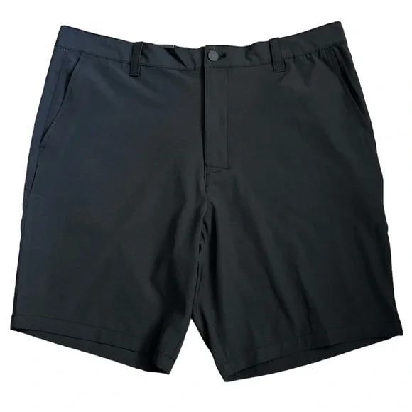Banana‎ Republic Men’s Black Stretch Flat Front Shorts Sz. 40 NWT