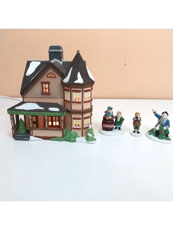 Department 56 The Old Man And The Sea 5655-3 & Thomas T. Julian House 5657-0