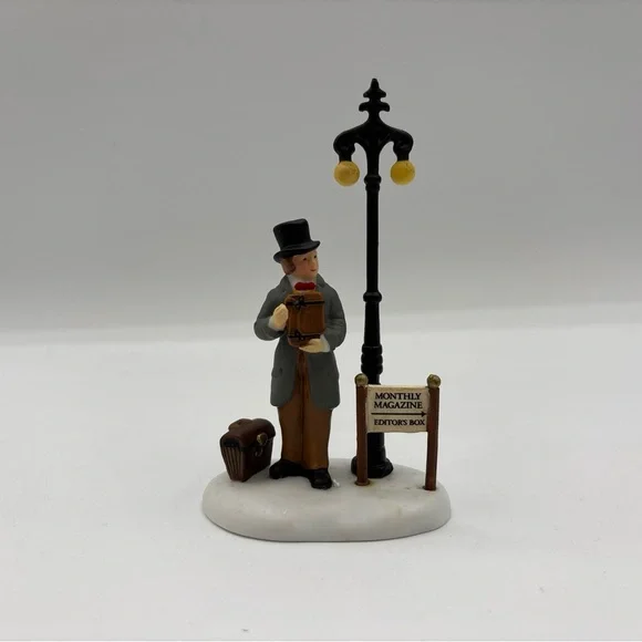 Dept 56 2005 HVC Dicken Village Dickens Submitting His First Manuscript 56.58428