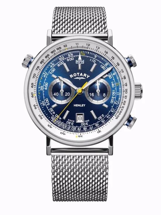 Rotary Henley Pilot Watch