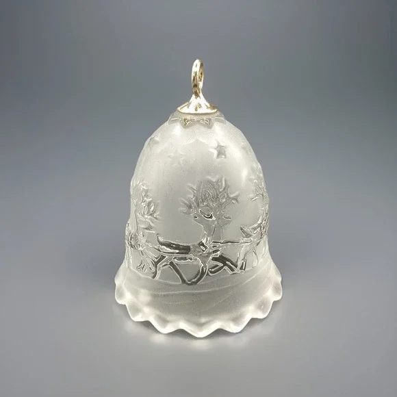 Vtg Mikasa Holiday Classic Christmas Bell Germany 4.75