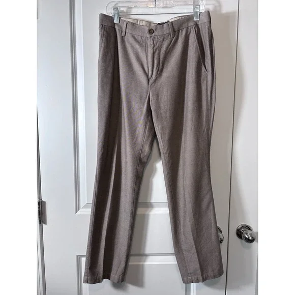 Banana Republic Kentfield Pant Beige Businesss‎ Casual Men's 32x30 100% Cotton