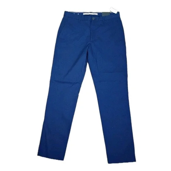 Banana Republic New Slim Fit‎ Summerweight Blue Chino Pants 32 X 32 New.