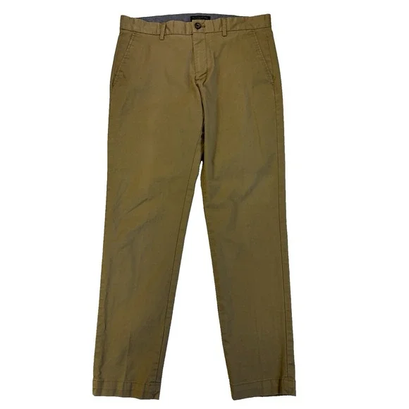 Banana Republic Men's‎ 33X32 Khaki Mason Chino Pants Preppy Academia Casual
