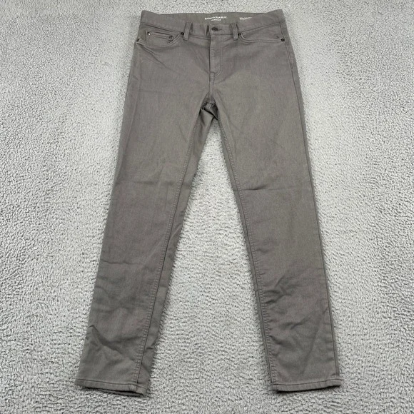 Banana Republic Pants Mens 32x32 Gray Traveler Athletic Tapered Fit Chino