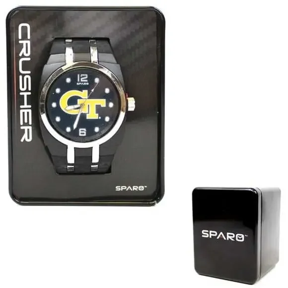 Georgia Tech Sparo Watch Jewelry Crusher Rico Wrist Band NCAA New Yellow Jackets