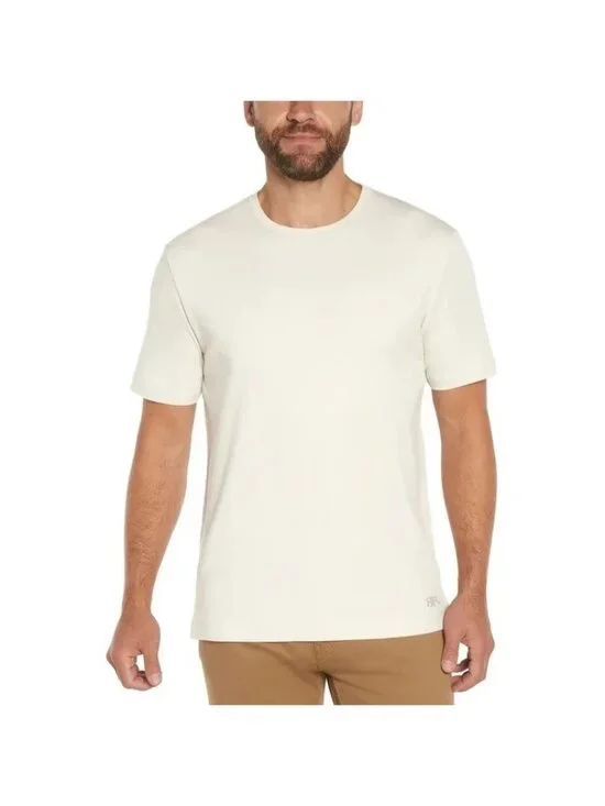 Banana Republic Men's XL Luxe Touch Tee Short Sleeve Beige