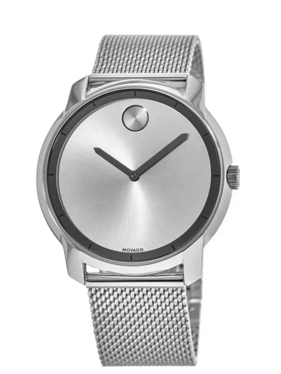 Movado Bold 44mm Stainless Steel Men's Watch 3600260