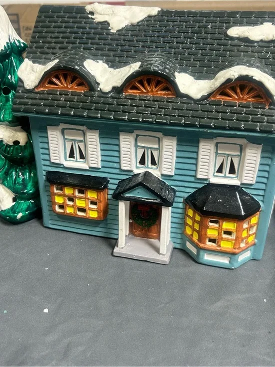 Vintage Department 56 The Original Snow Village Springfield House 1987