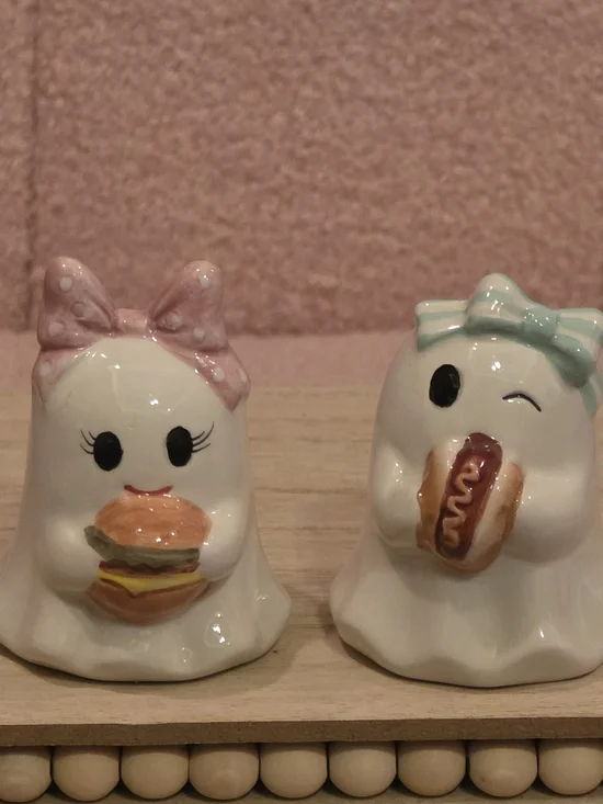 Summerween Salt & Pepper Ghost Shakers