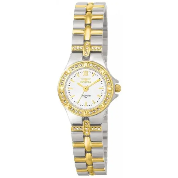 NWT Invicta 0133 Wildflower | 3-Hand | Silver | Women's Watch