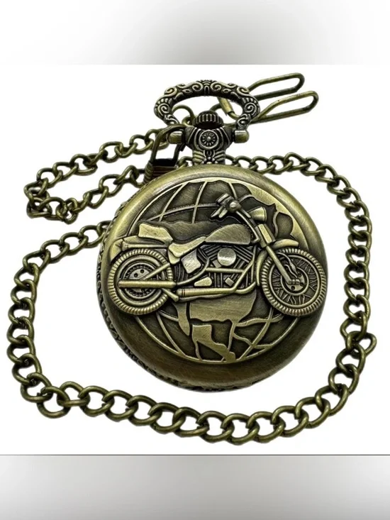 Invicta Vintage Road Warrior Pocket Watch - 47mm. Bronze (49002) new