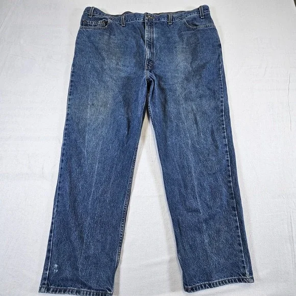 Levi's 540 Jean‎ Mens 50 x 30 Relaxed Fit Denim Brown Tab Mexico Vintage