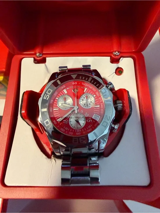 Swiss Legend Tungsten Chronograph (Model 110002562 / T8010 Series): BOX/PAPERS