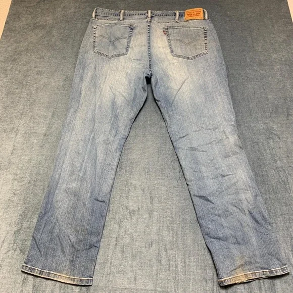 Levi's 541 Jeans Mens 38x30 Blue Denim Medium Wash Athletic Tapered Fit Outdoor