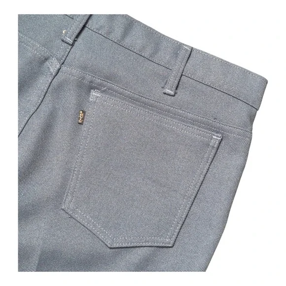 VTG 1988 Levi's 517 Saddleman Men's 36 Blue Bootcut Trousers Sta-Prest USA
