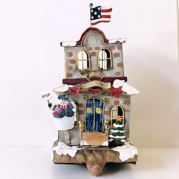 Vintage Santa Claus Village Precinct Building 8