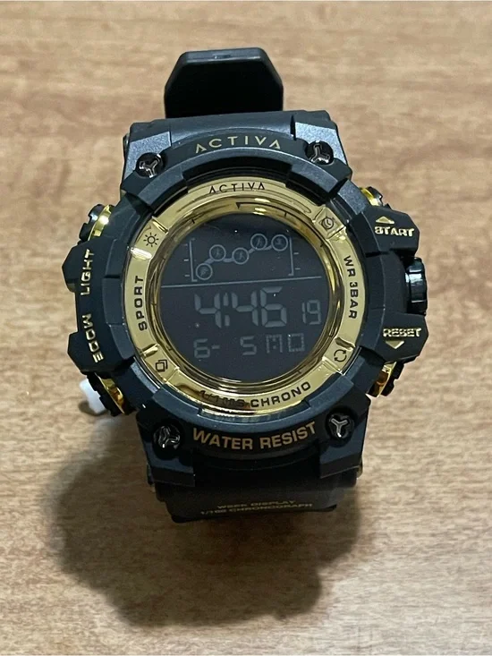 Activa X Invicta Digital Unisex Watch - 50mm, Black (ACW8082-008)