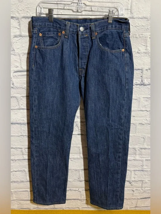 Men’s Levi’s 501 Blue Jeans, Size 31x28
