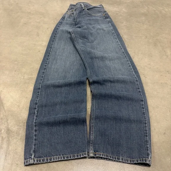 Levis 569 Loose Dark Straight Leg Jeans Mens 33x34 Blue Baggy Skate Denim Pants