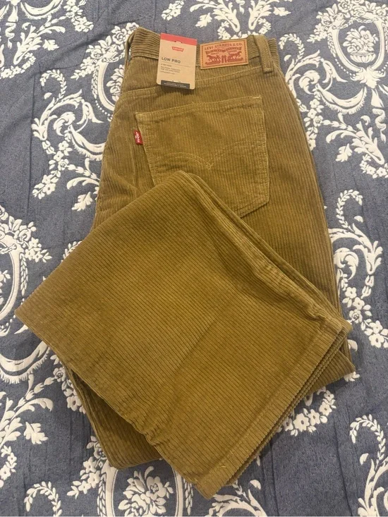 Levi's Low Pro Men's Corduroy Pants - 30x30  Brown