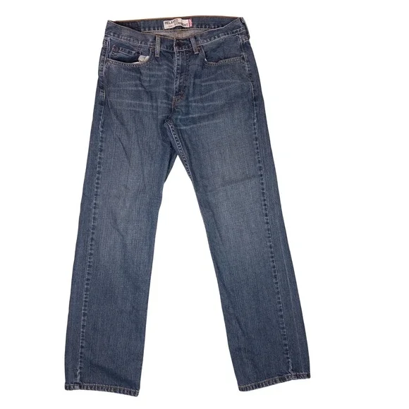 Levis 559 Relaxed Straight Mens 33x34 Blue Denim Jeans Medium Wash